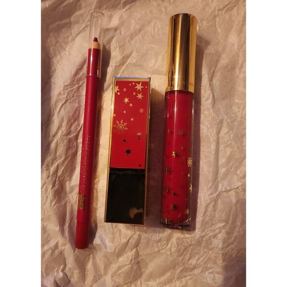 Estee Lauder Pure Color Envy Red Holiday Lip Set - Picture 1 of 5